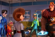 Escena de Los Increíbles 2