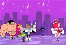 Escena de Los Jóvenes Titanes en acción: aventuras en la isl