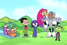 Escena de ¡Los Jóvenes Titanes en acción! Ven Space Jam