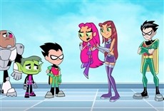 Escena de ¡Los jóvenes titanes en acción! vs. Los jóvenes ti
