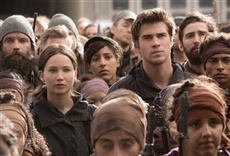 Escena de Los juegos del hambre: Sinsajo. Parte 2