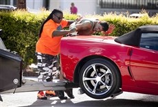 Escena de Los remolcadores de South Beach