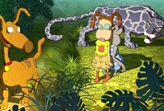 Escena de Los Rugrats: vacaciones salvajes