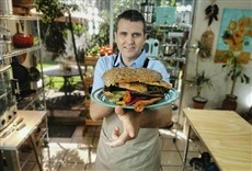 Escena de Los sandwiches de Romo