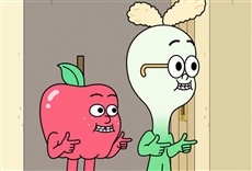 Escena de Manzana y Cebollín