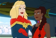 Escena de Marvel Rising: Operation Shuri