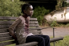 Escena de Melanie: Apocalipsis Zombie