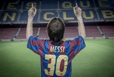 Escena de Messi, la película