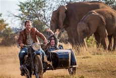 Escena de Mia y el león blanco