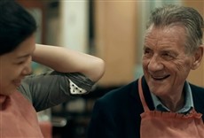 Escena de Michael Palin en Corea del Norte