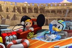 Escena de Mickey: aventuras sobre ruedas