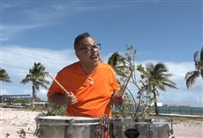 Escena de Miguelito: canto a Boriquen