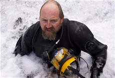 Escena de Mineros del hielo