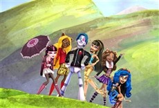 Escena de Monster High: ¡Monstruos! ¡Cámara! ¡Acción!