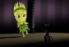 Escena de Monstruos rodantes