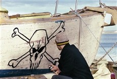 Escena de Muerte de un superhéroe