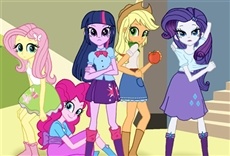 Escena de My Little Pony: Equestria Girls