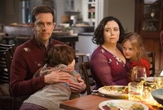 Escena de Navidad con los Cooper