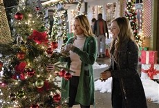 Escena de Navidad en Evergreen: buenas noticias