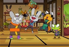 Escena de Ninjin por todas partes