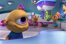 Escena de Nivis, amigos de otro mundo