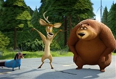 Escena de Open Season: tontos por el susto