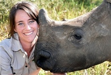 Escena de Orfanato de rinocerontes