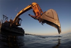 Escena de Oro bajo cero