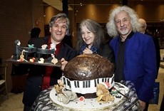 Escena de Pappano Argerich - Maisky desde Santa Cecilia