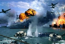 Escena de Pearl Harbor
