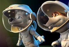 Película Perros espaciales: aventura a la Luna