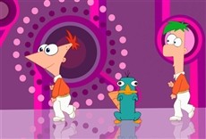 Escena de Phineas y Ferb: A través de la 2ª Dimensión