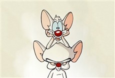 Escena de Pinky y Cerebro