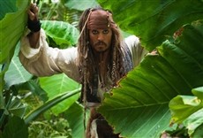 Escena de Piratas del caribe: navegando aguas misteriosas