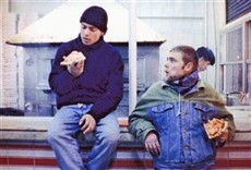 Escena de Pizza, birra, faso