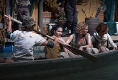 Escena de Planeta de tiburones