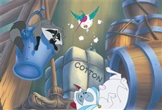 Escena de Pocahontas II: Viaje a un nuevo mundo