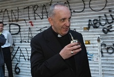 Escena de ¿Quién es el Papa Francisco?