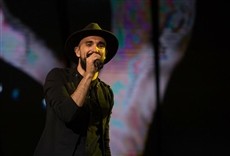 Escena de Recital Abel Pintos