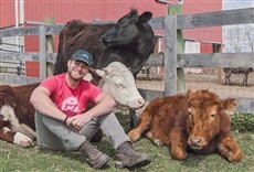 Escena de Refugio en el granero