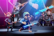 Escena de Rock Dog: Renace una estrella