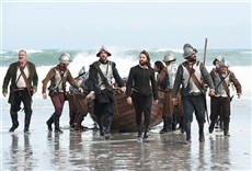 Escena de Saints & Strangers