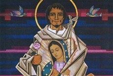 Escena de San Juan Diego Cuauhtlatoatzin