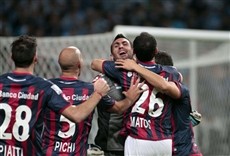 Escena de San Lorenzo campeón Copa Libertadores 2014