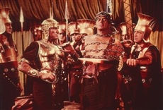 Escena de Sansón y Dalilah