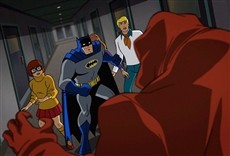 Escena de Scooby-Doo! y Batman el valiente