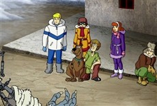 Escena de Scooby Doo y el abominable hombre de las nieves