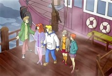 Escena de Scooby Doo y el monstruo del lago Ness