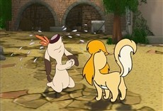 Escena de Scruff en sueño de una noche de verano