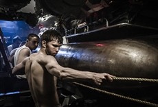 Escena de Segunda guerra: infierno submarino